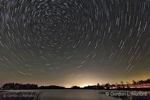 Otter Lake At Night_46242.jpg - Photographed near Lombardy, Ontario, Canada.